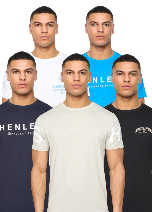 Multhen T-Shirt 5pk Assorted