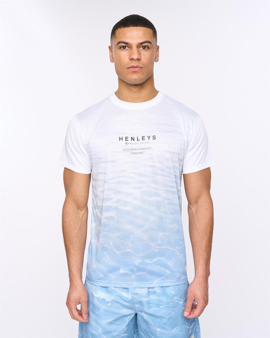 Henpool T-Shirt Denim Blue