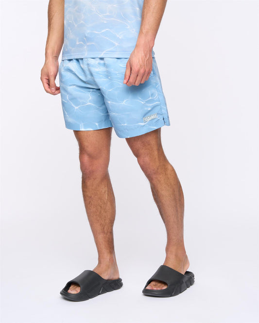 Henpool Swim Shorts Denim Blue