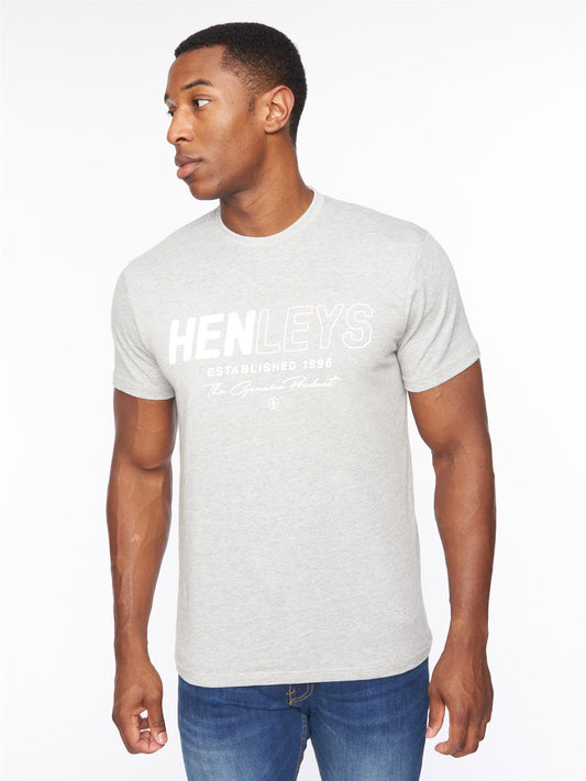 Melvern T-Shirt Grey Marl