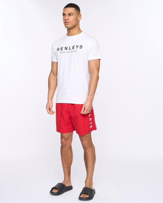 Henybold Swim Shorts Red