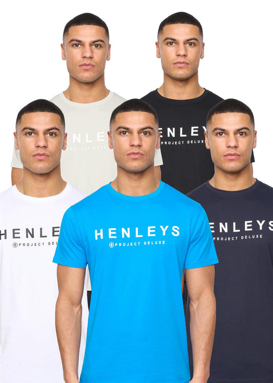 Henyfront T-Shirt 5pk Assorted