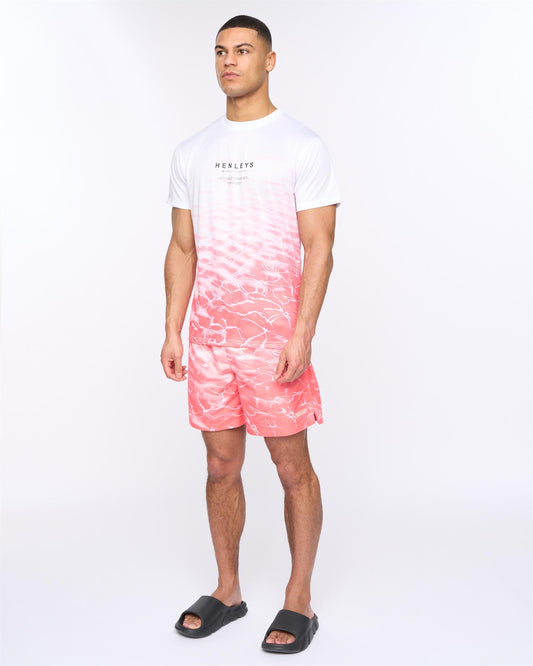 Henpool Swim Shorts Coral