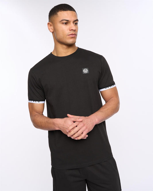 Henjaque T-Shirt/Shorts Set Black