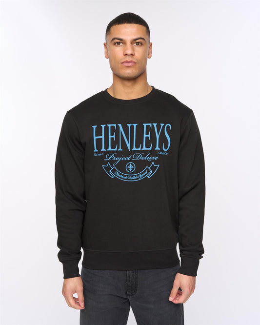 Henbank Crew Black