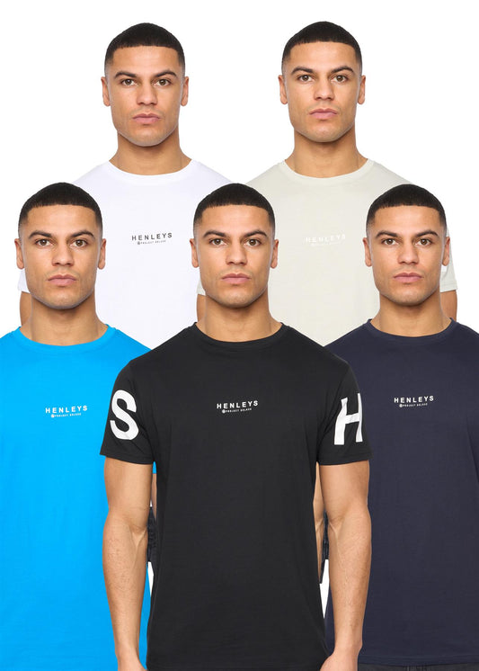 Hensleeve T-Shirt 5pk Assorted