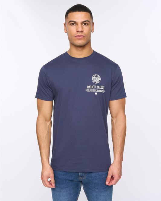 Henstamp T-Shirt Navy