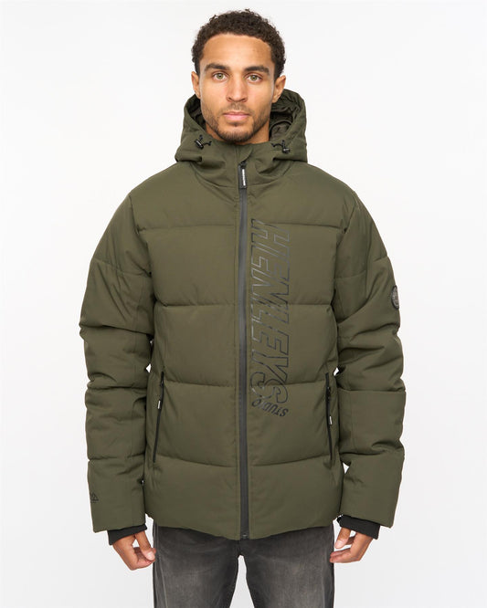 System Ski Puffer Jacket Khaki