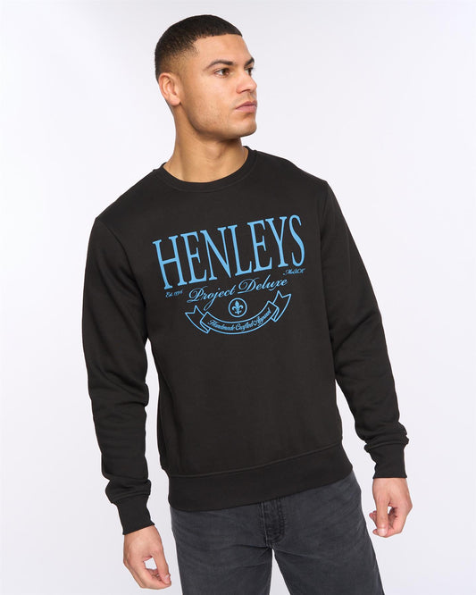 Henbank Crew Black