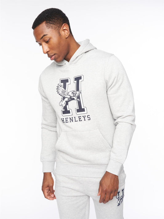 Belton Hoodie Grey Marl