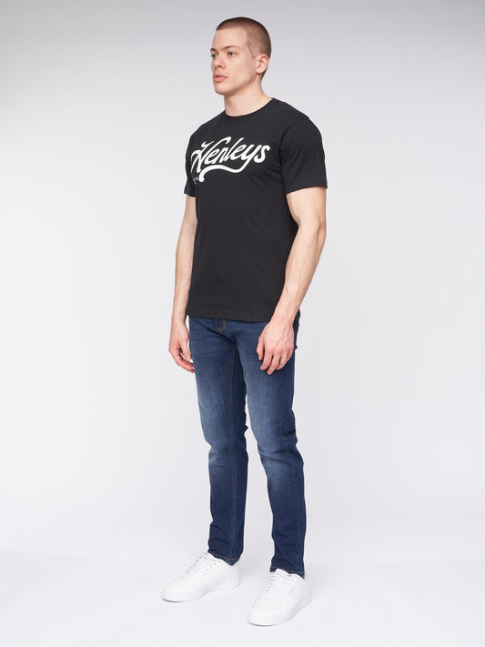 Scripthen T-Shirt Black