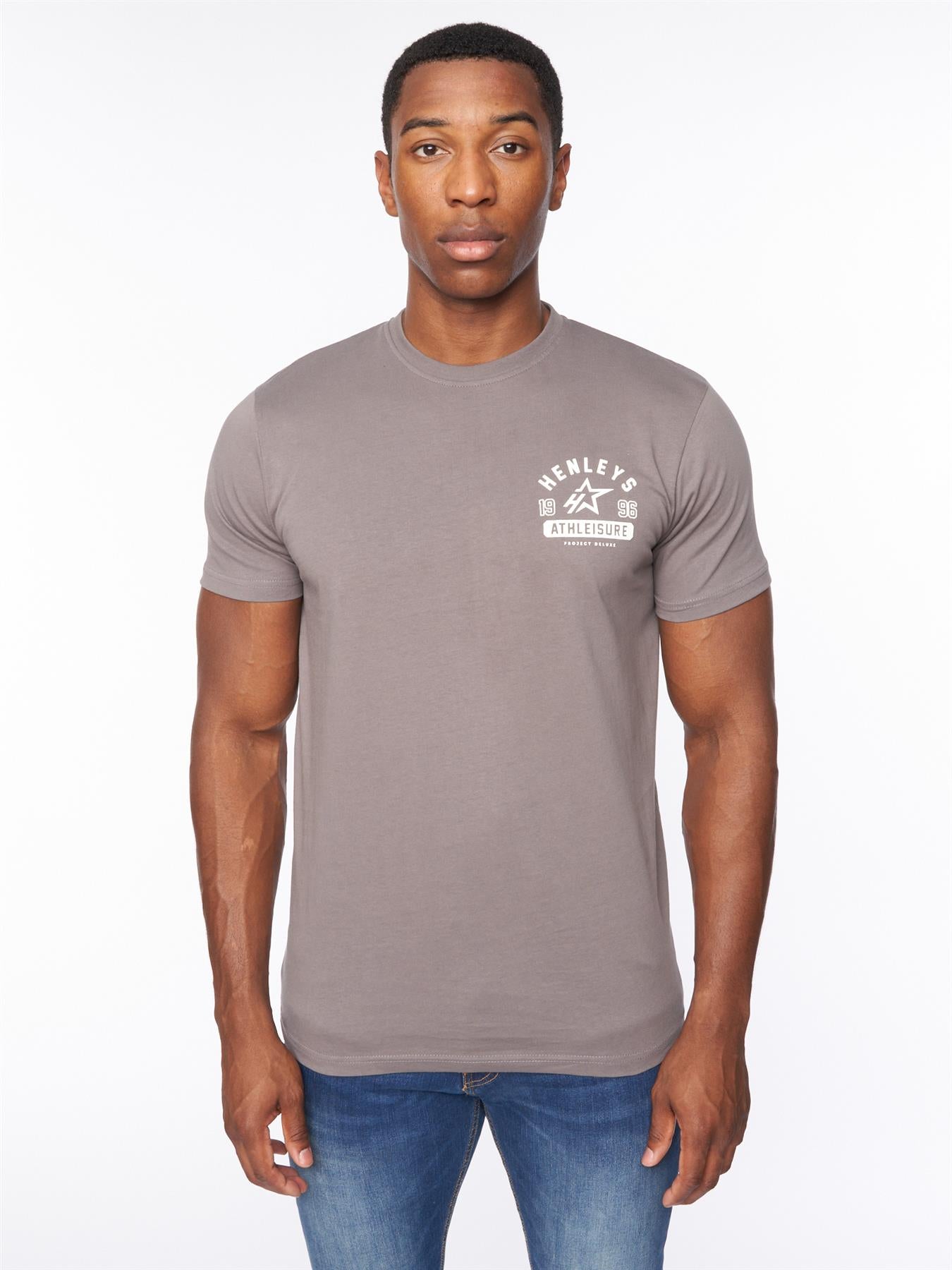 Upton T Shirt Dark Grey