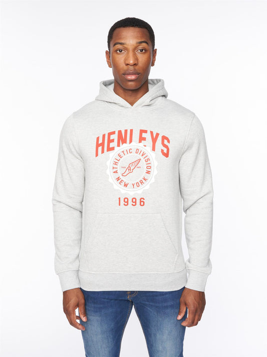 Tipton Hoodie Grey Marl