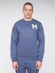 Morehen Crew Sweat Deep Blue