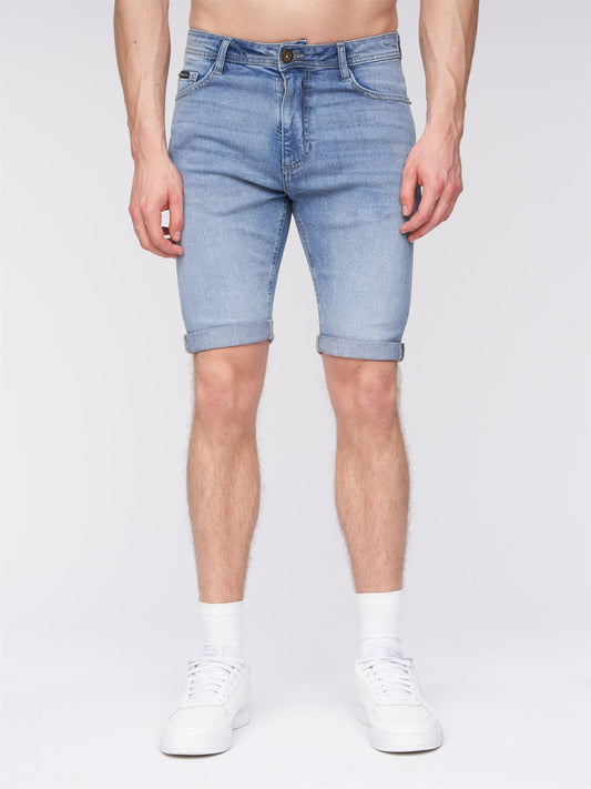 Flex Denim Shorts Light Wash