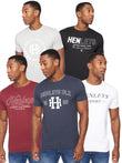 Varick T-Shirt 5pk Assorted