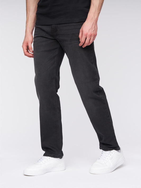 Breeze Straight Fit Jeans Black Wash