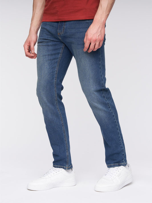 Craze Comfort Fit Jeans Stone Wash