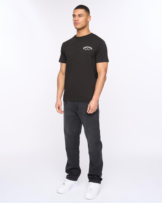Breeze Straight Fit Jeans Black Wash