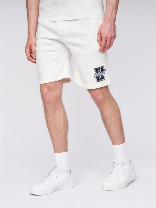 Aitchen Jog Shorts Off White