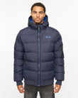 Thinker Puffer Bomber Jacket Navy