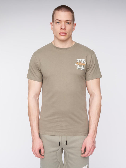 Aitchen T-Shirt Dusky Olive