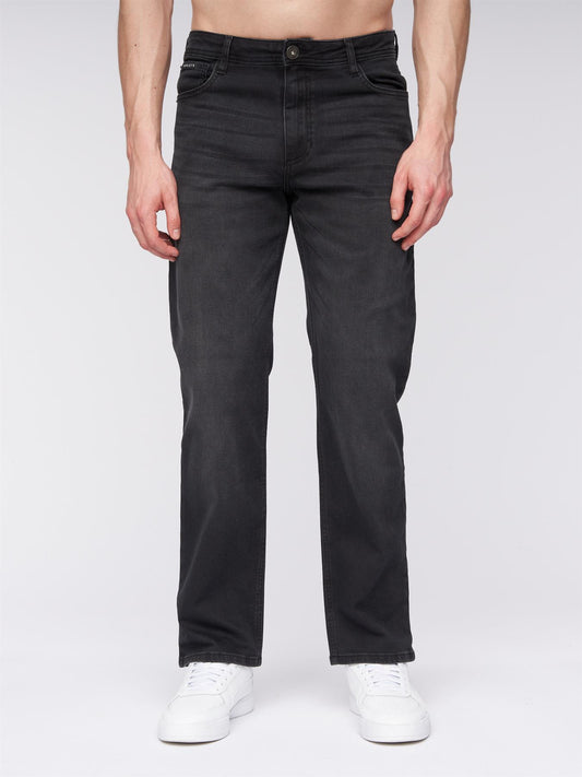 Breeze Straight Fit Jeans Black Wash