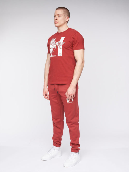 Curveball T-Shirt Deep Red