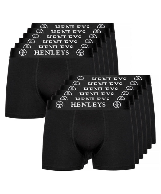 McBlacken Boxers 12pk Black