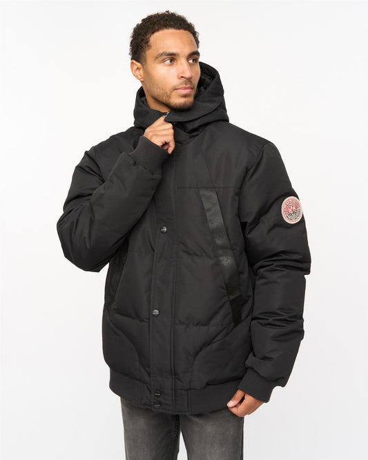 Traction Bomber Jacket Black
