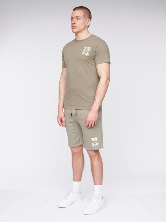 Aitchen T-Shirt Dusky Olive