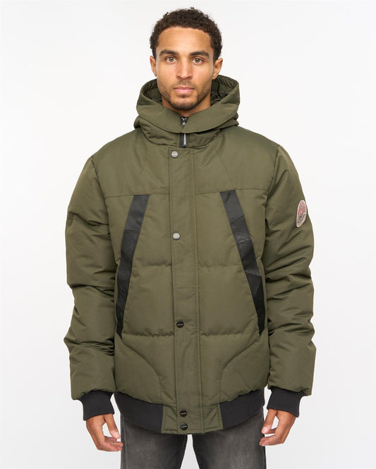 Traction Bomber Jacket Khaki