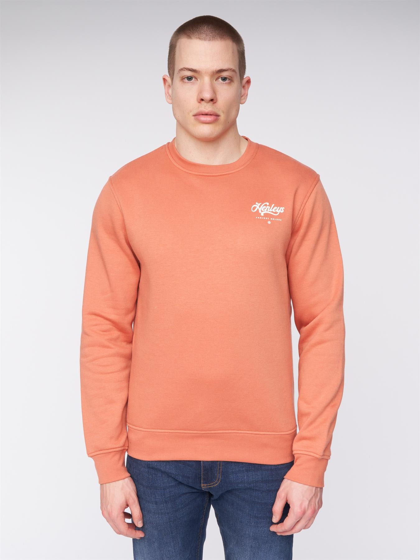 Scripthen Crew Sweat Brick