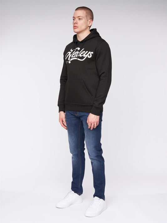 Scripthen Hoodie Black