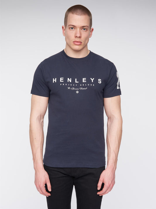 Hentyme T-Shirt Navy