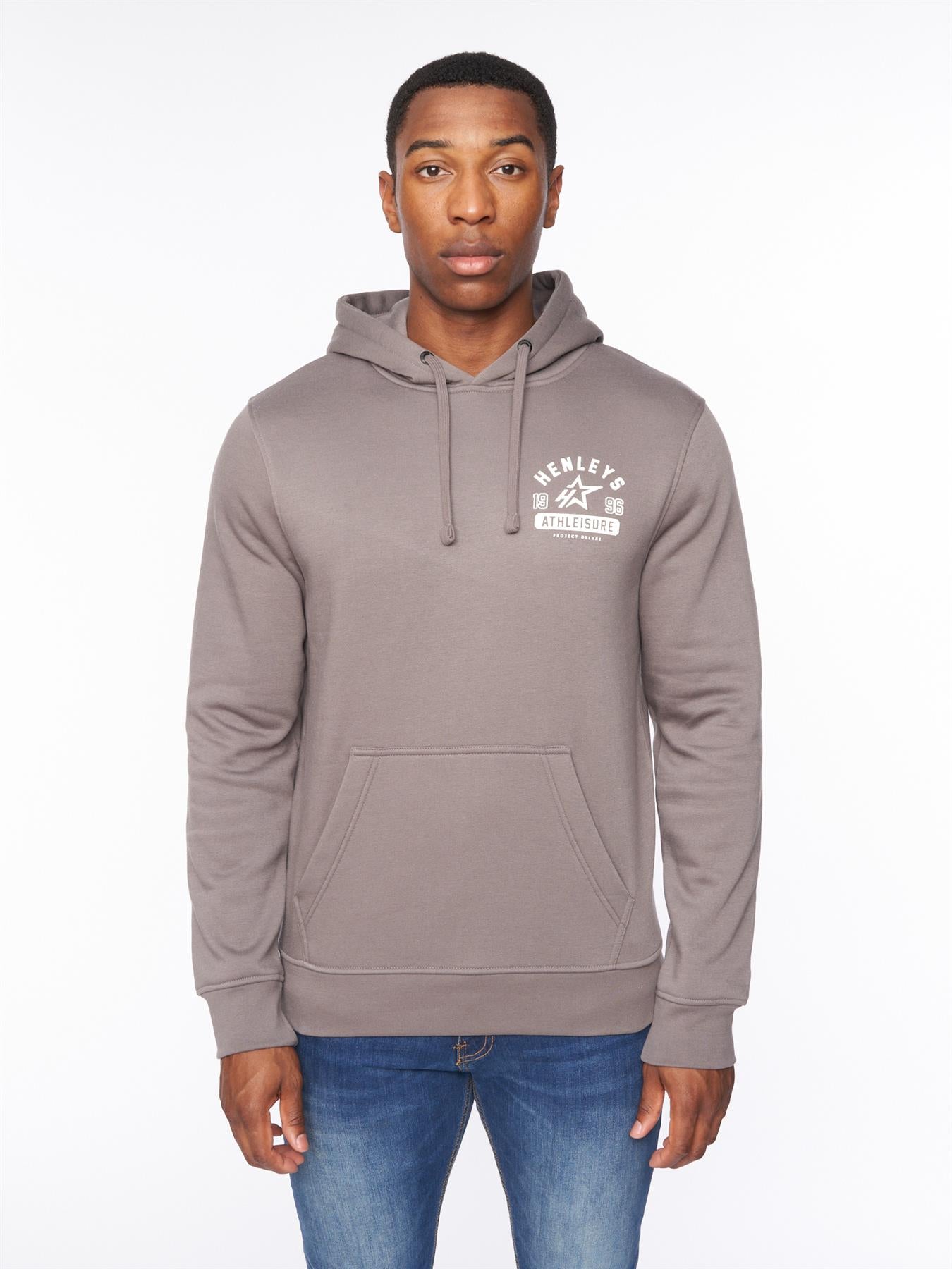 Upton Hoodie Dark Grey